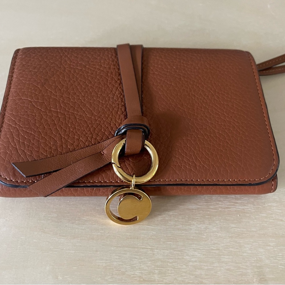 CHLOE ALPHABET TRI-FOLD wallet